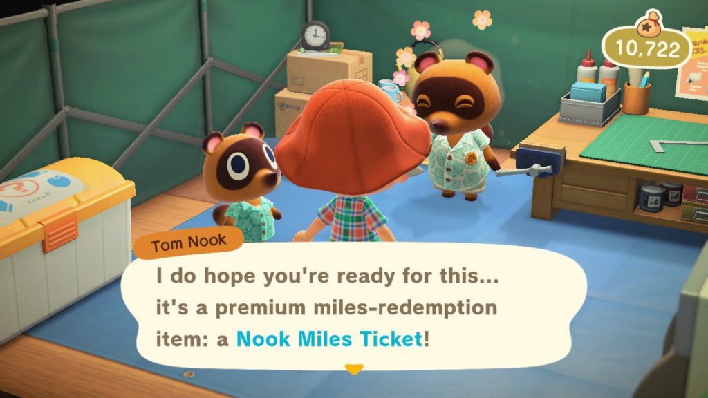 Animal Crossing New Horizons Nook-Miles-Ticket N For Nerds