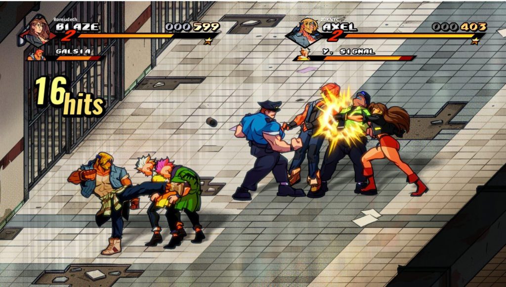 streets of rage 4 Combat N For Nerds