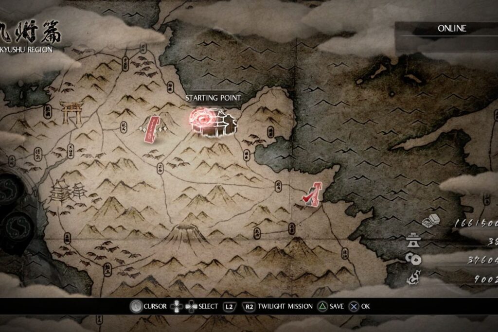 Nioh map N for Nerds