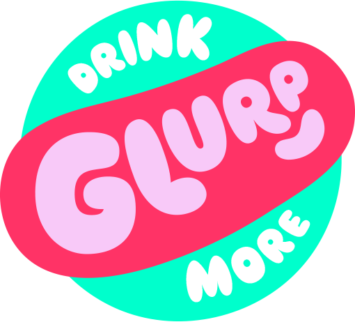 Drink More Glurp sign N for Nerds